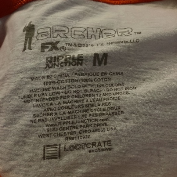 Loot Crate Archer Shirt M - Picture 3 of 4